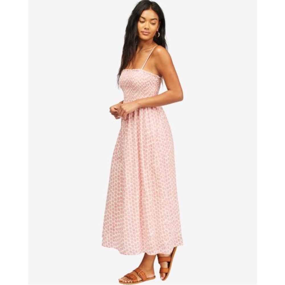 Billabong Pink Patterned Maxi Dress - Picture 2 of 10